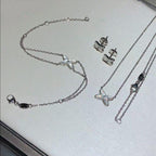 ¡®Imperial¡¯JEUX BRACELET WHITE MOP SILVER 1 DIAMOND