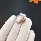 ¡®Imperial¡¯JEUX DE PINK GOLD DIAMOND RING