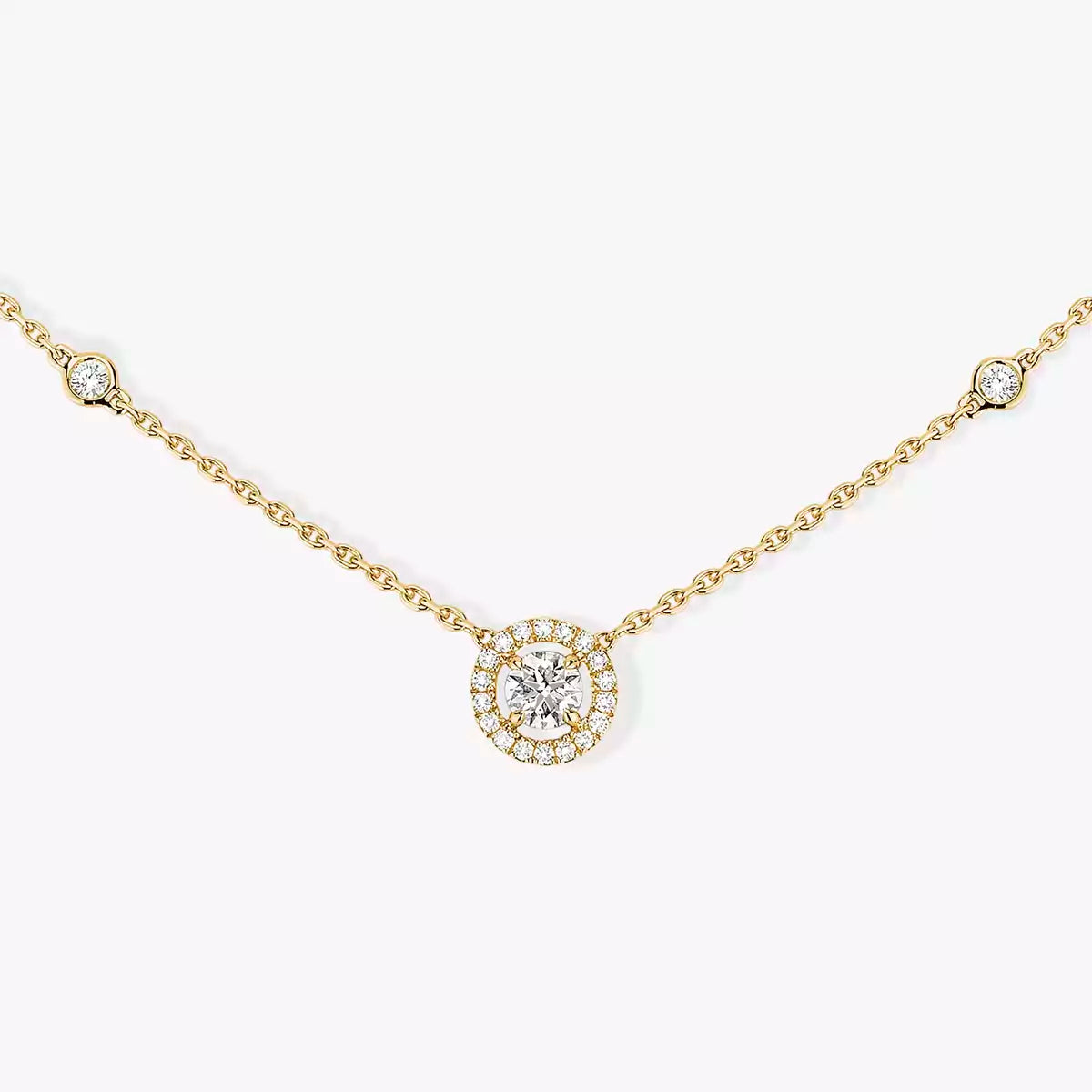 [Imperial] Diamond Necklace 0,20ct Brilliant Shape Joy
