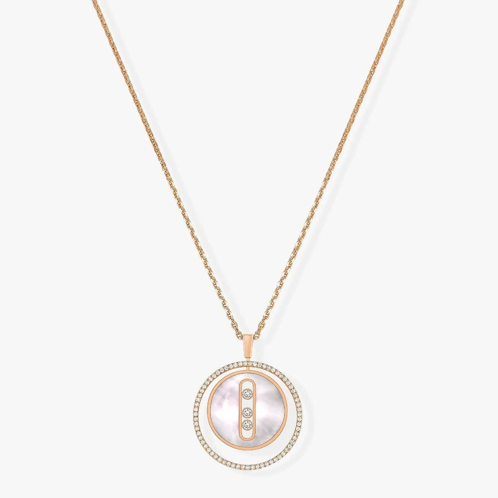 [Imperial]  MOVE MM NACRE BLANCHE DIAMOND NECKLACE