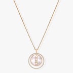 [Imperial]  MOVE MM NACRE BLANCHE DIAMOND NECKLACE
