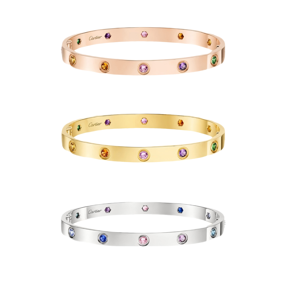 [Imperial] 2026 RAINBOW LOVE BRACELET 6.1MM  10 DIAMONDS