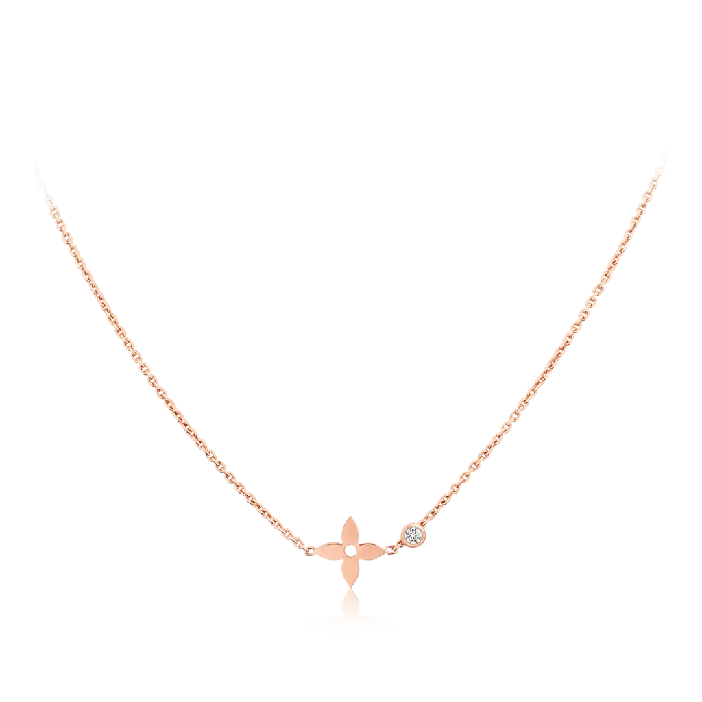¡®Imperial¡¯BLOSSOM PENDANT PINK GOLD AND DIAMOND