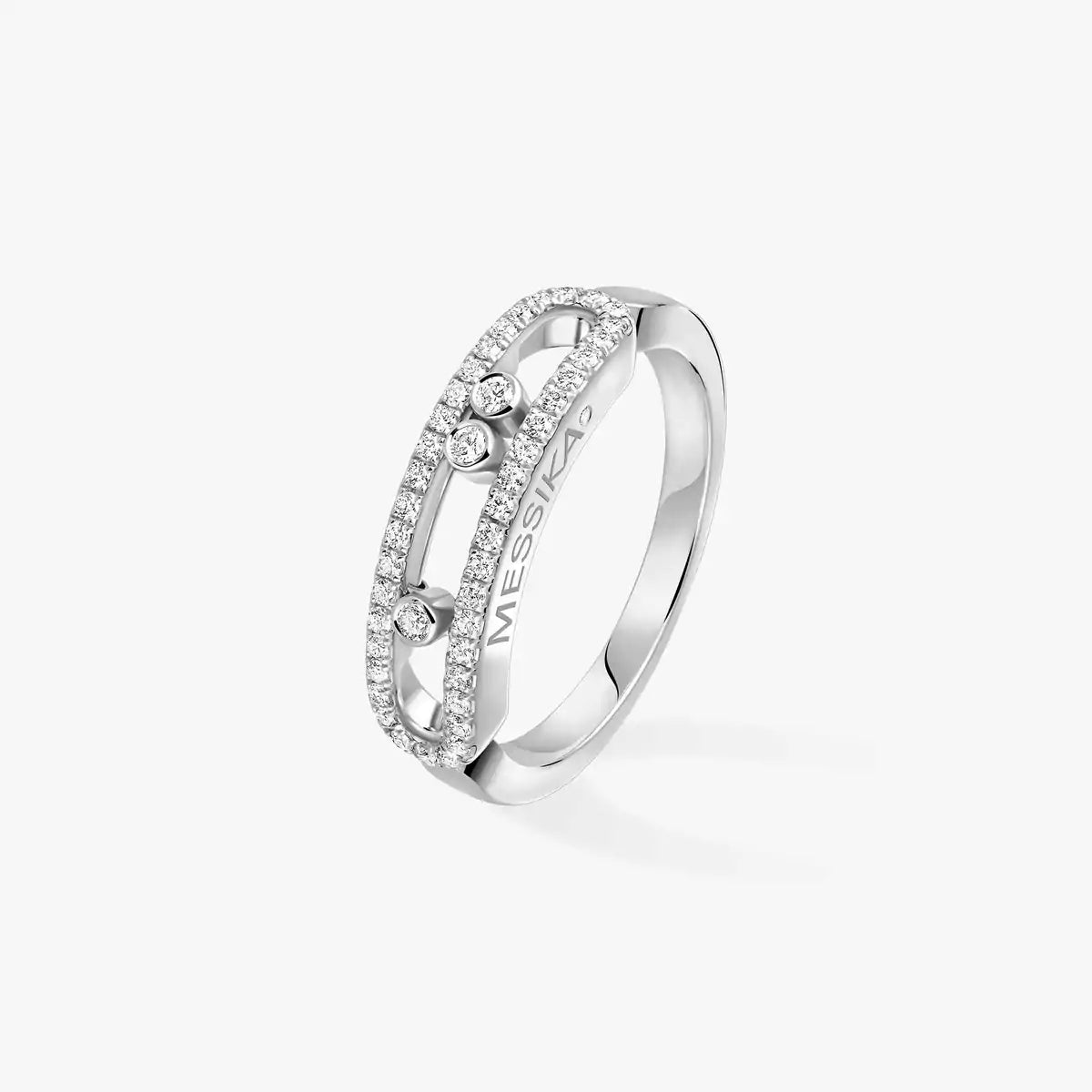 [Imperial]  Baby Move Gold Diamond Pave_ Ring