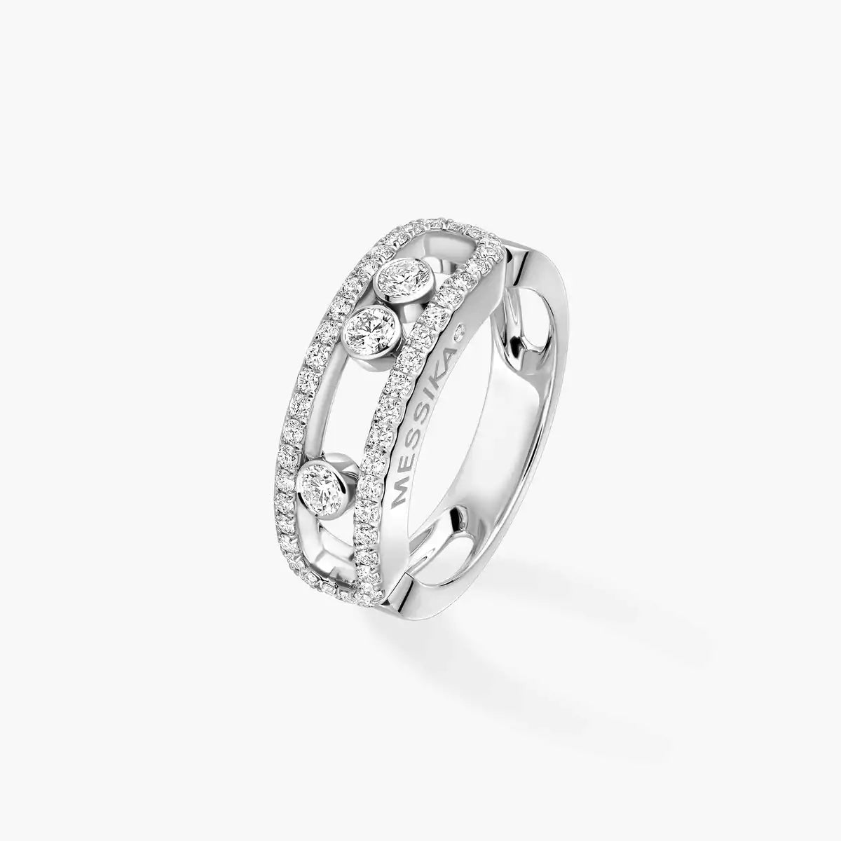[Imperial]  Move Gold Diamond Pave_ Ring