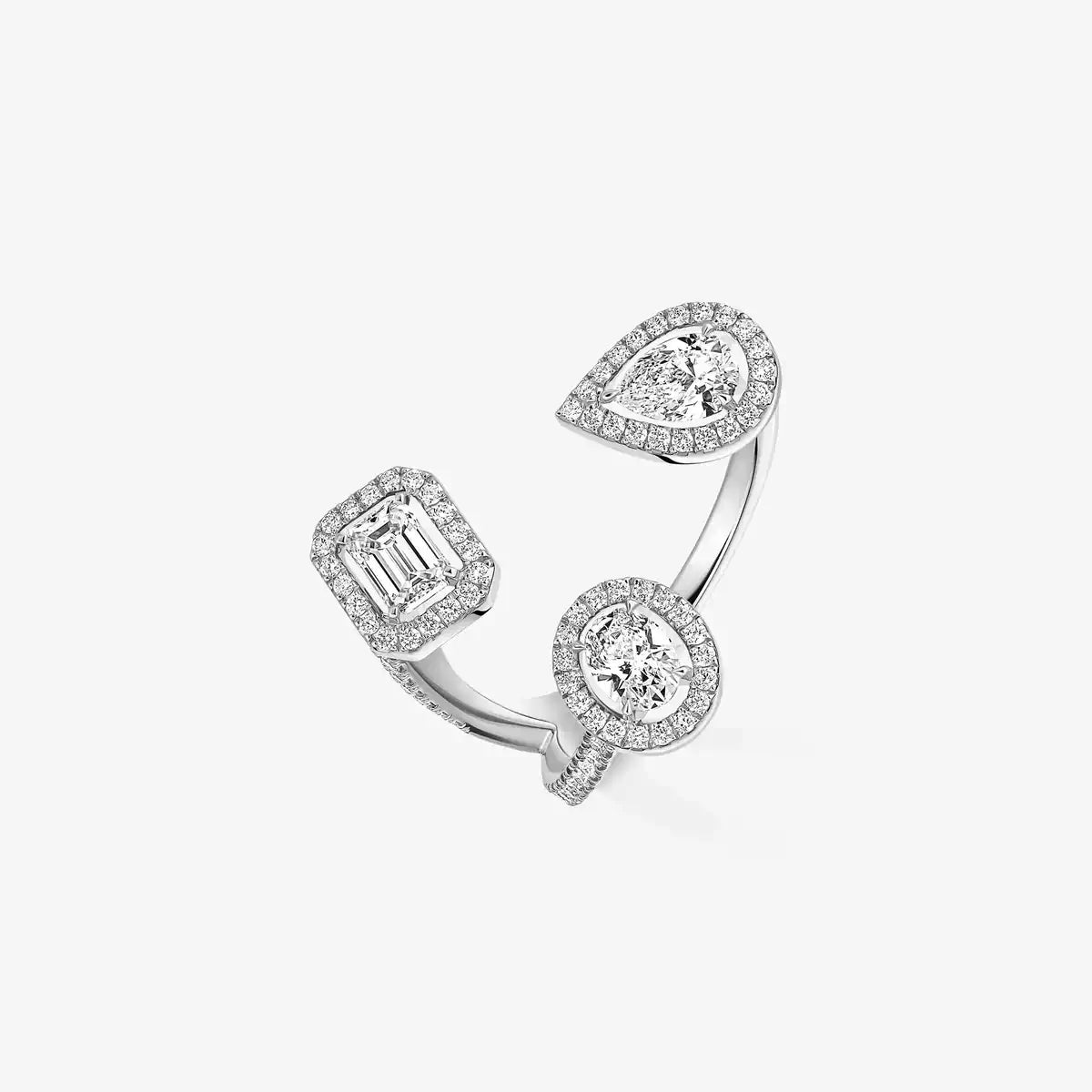 [[Imperial]  Diamond Ring 0,25ct My Twin Trilogy