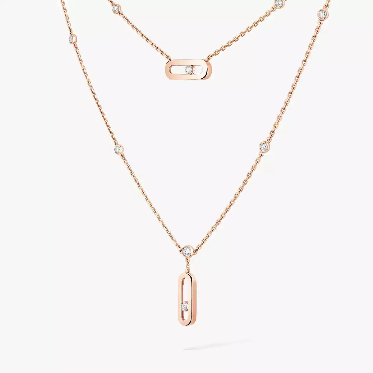 [Imperial]  Move Uno Diamond Necklace