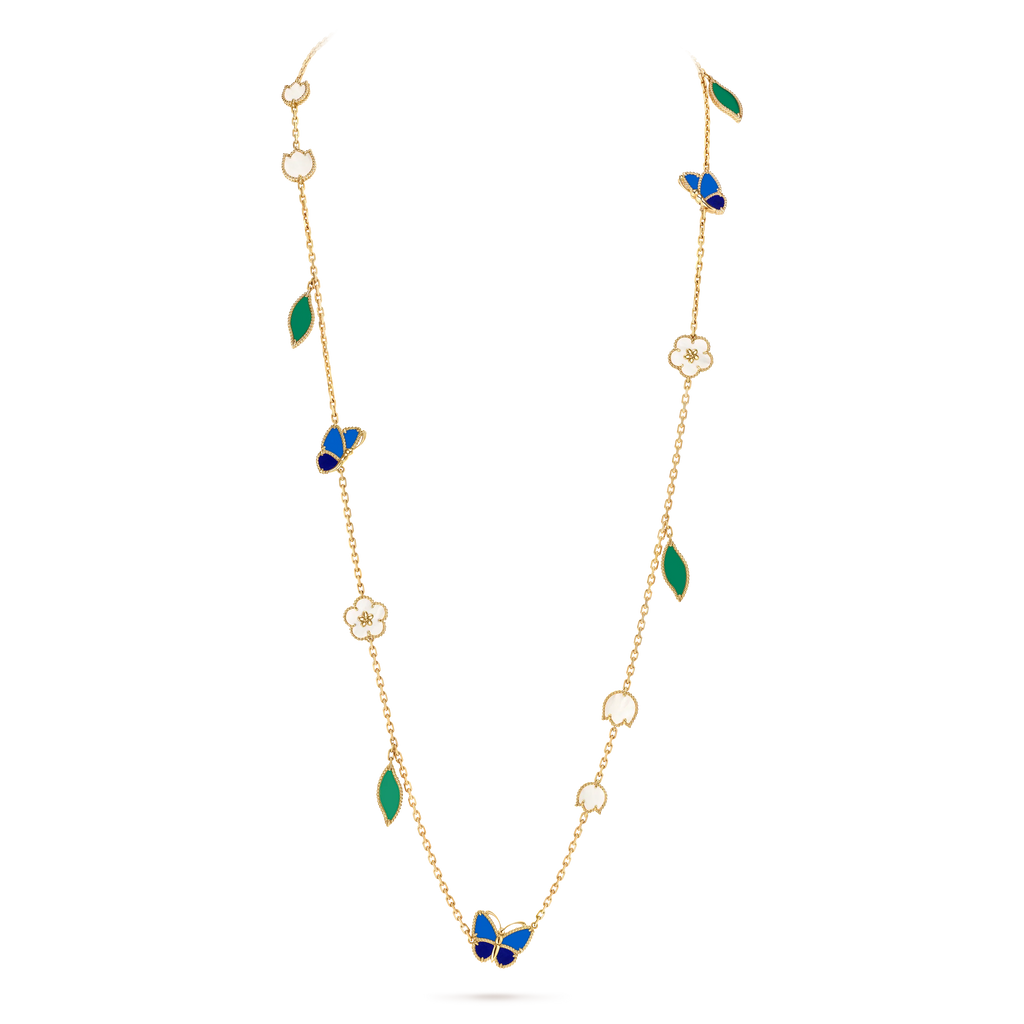 [Imperial] 26 NEW CLOVER 15 MOTIFS LUCKY NECKLACE