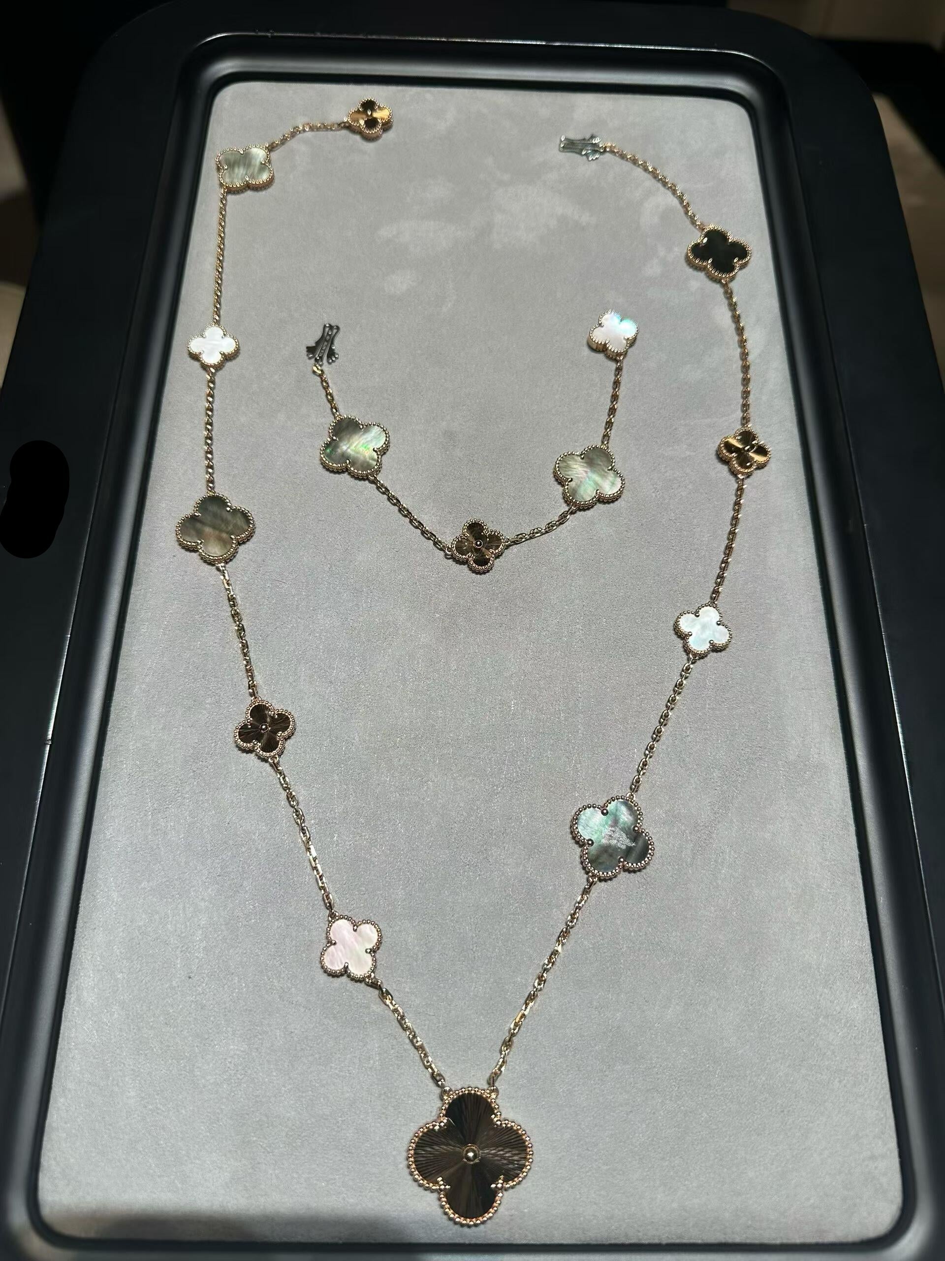 [¡®Imperial¡¯] 25 NEW CLOVER 15 MOTIFS GRAY MOTHER-OF-PEARL