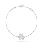 ¡®Imperial¡¯FRIVOLE SILVER FLOWER DIAMOND BRACELET