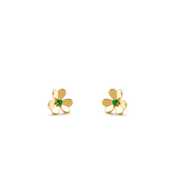 ¡®Imperial¡¯FRIVOLE  FLOWER MALACHITE EARRINGS