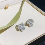 ¡®Imperial¡¯FRIVOLE SILVER FLOWER DIAMOND EARRINGS