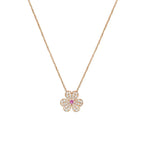 ¡®Imperial¡¯FRIVOLE ROSE GOLD FLOWER DIAMOND NECKLACE