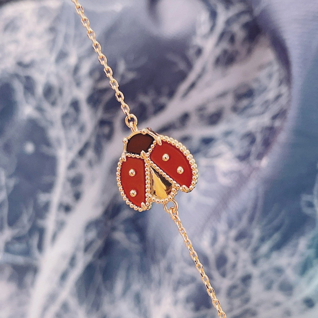 ¡®Imperial¡¯LUCKY SPRING 1 MOTIF PINK GOLD BRACELET